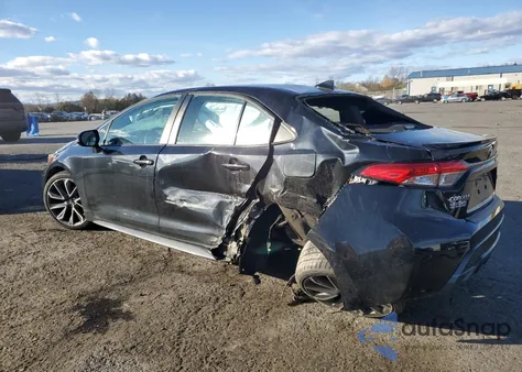 2021 Toyota Corolla Se z USA, uszkodzony, nr VIN 5YFS4MCE2MP064533